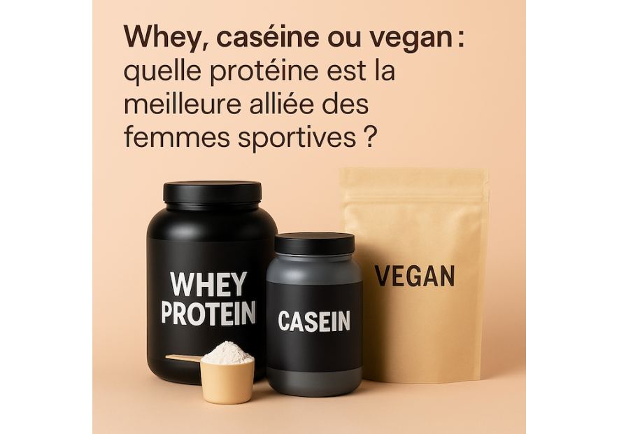 Whey, caséine ou protéine vegan : quelle protéine choisir pour les femmes sportives ?