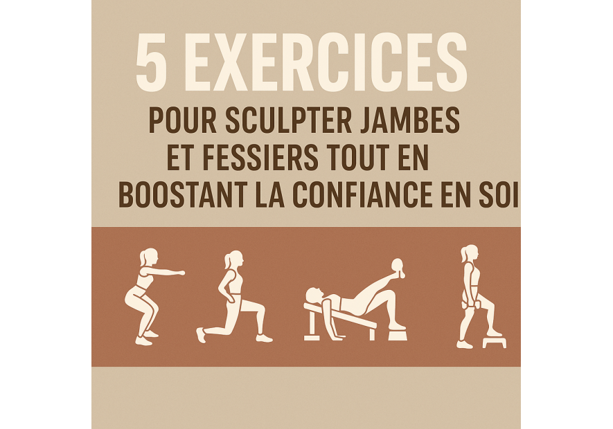 5 exercices pour jambes et fessiers fermes et une confiance renforcée